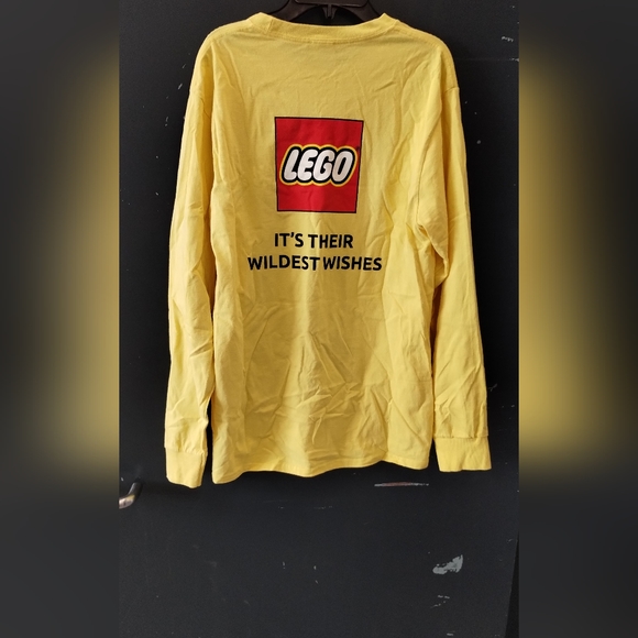 •Lego T Shirt TShirt Tee Brick Yellow Long Sleeve Legoland  - Picture 3 of 12